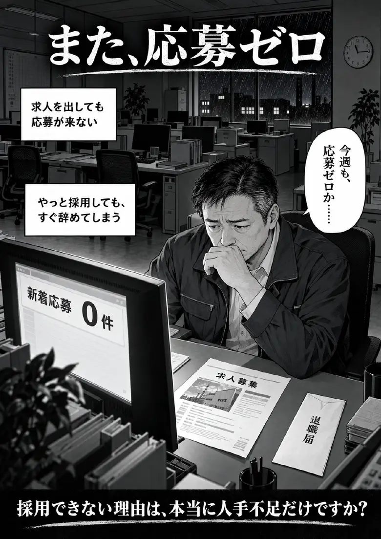 1ページ目：また、応募ゼロ