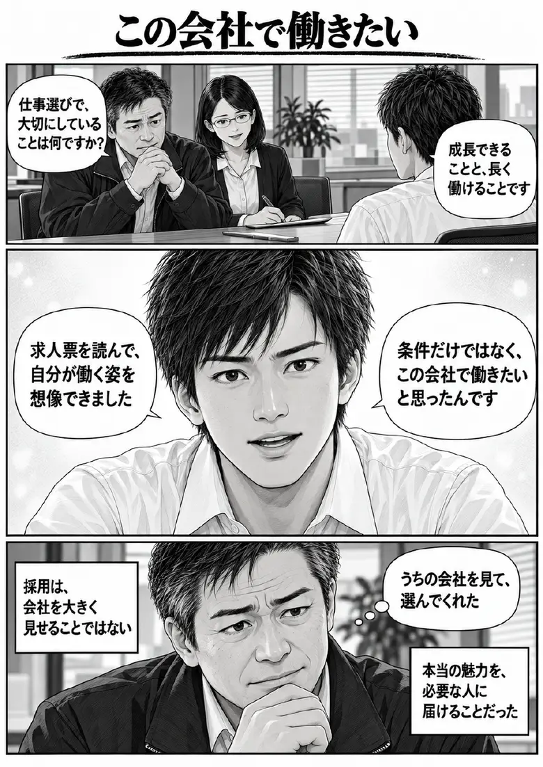 7ページ目：この会社で働きたい